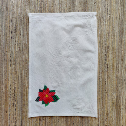 Calyz Poinsettia Tea towel (sgl Pc) - Image 3